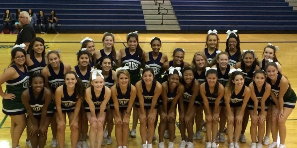 Cypress Ridge Cheer banner