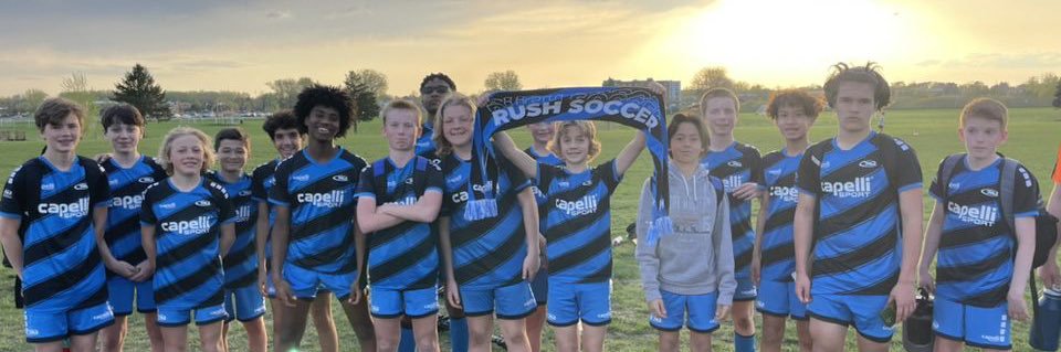 Twin Cities Rush Soccer Club banner