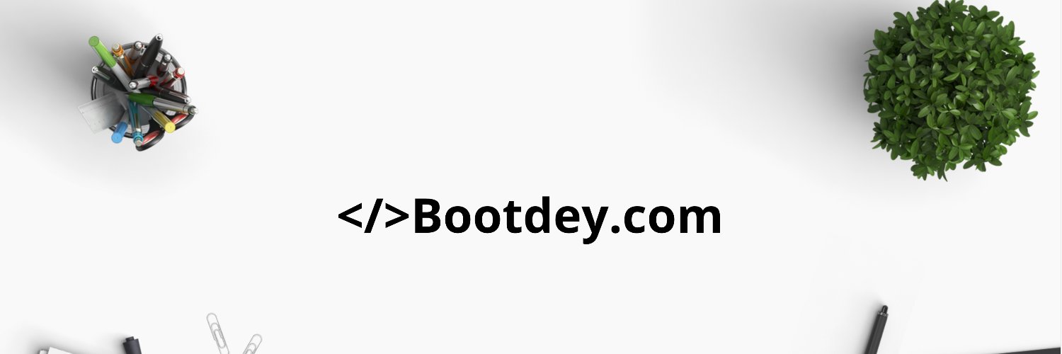bootdey's profile banner image