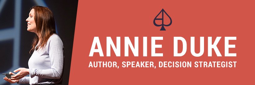 Annie Duke's banner