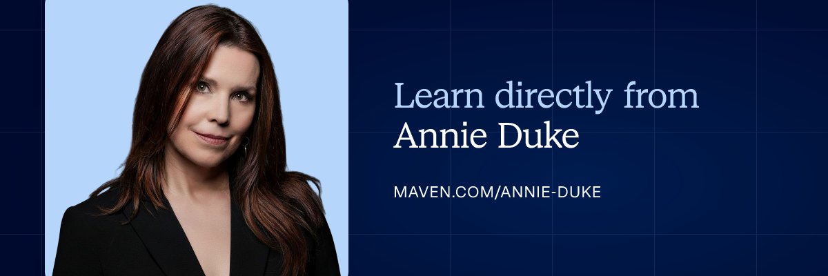 AnnieDuke's profile banner image