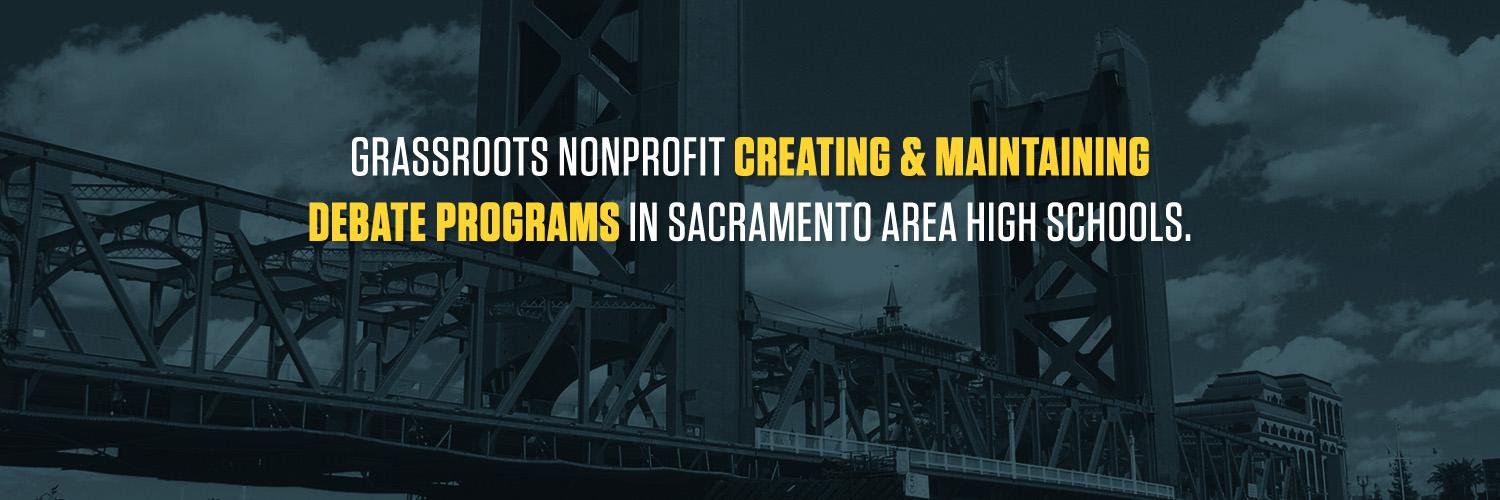 Sacramento Urban Debate League (SUDL) banner