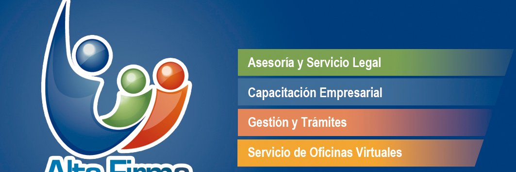 AltaFirma's profile banner image