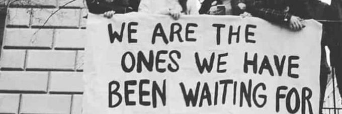 Sue Barrett-Onward We Press #integrity #climate's banner