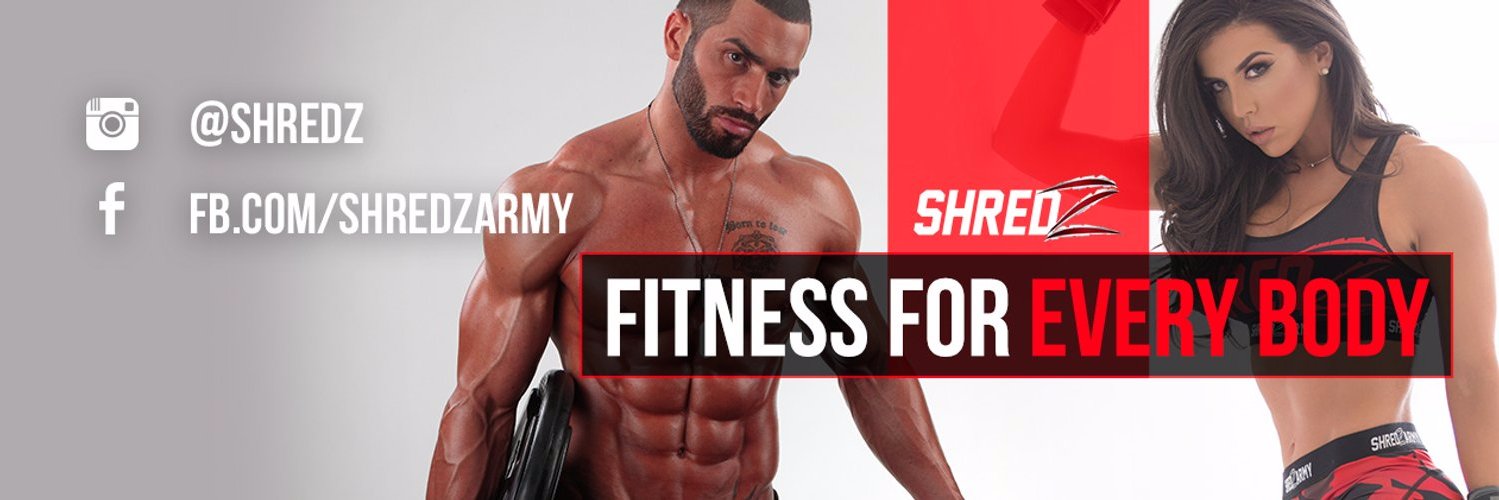 SHREDZ Supplements banner