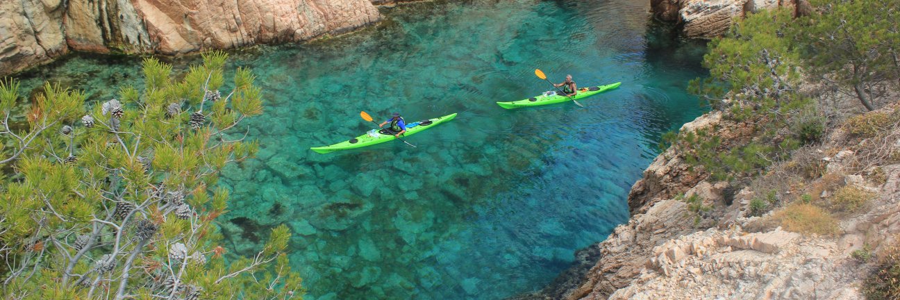 TRANSBRAVA kayak & paddle SUP banner