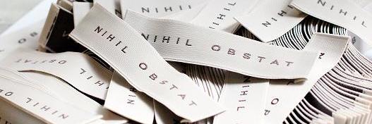 NIHIL OBSTAT banner