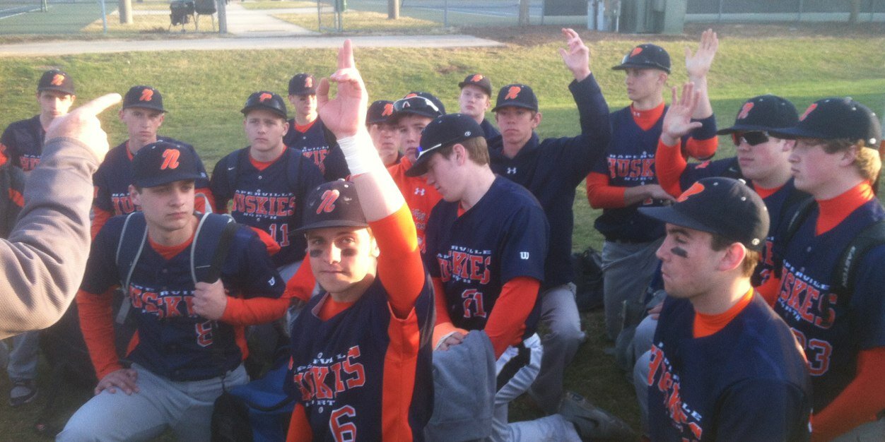 NNHS Baseball banner