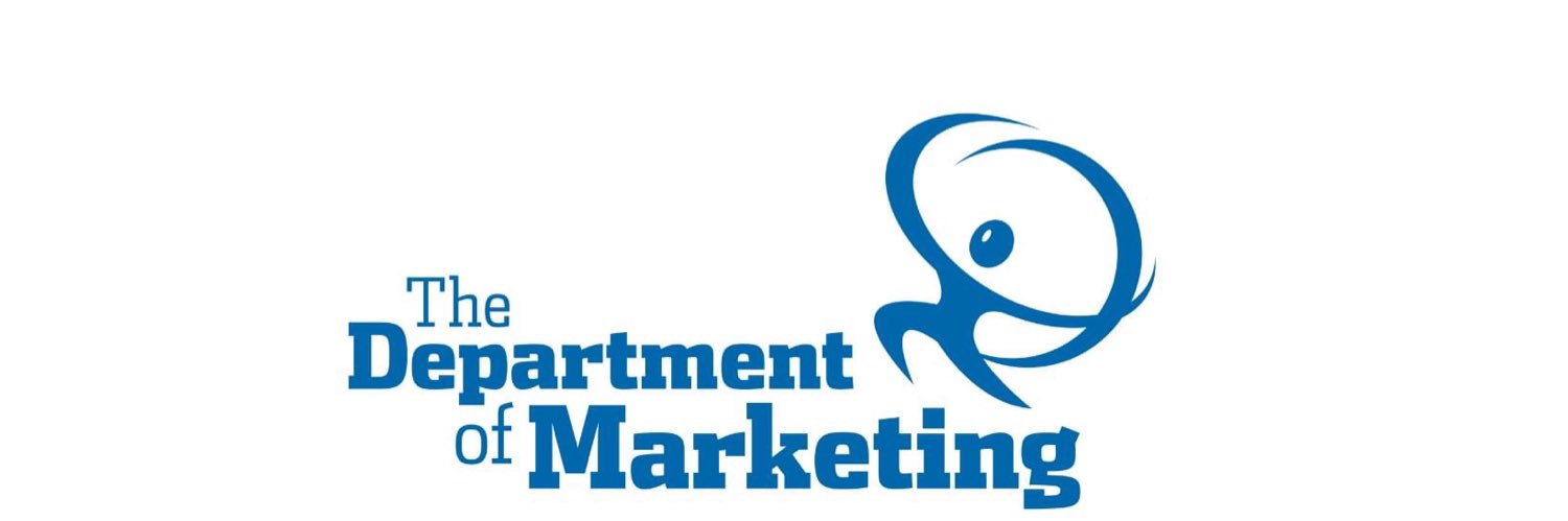 The Department of Marketing banner