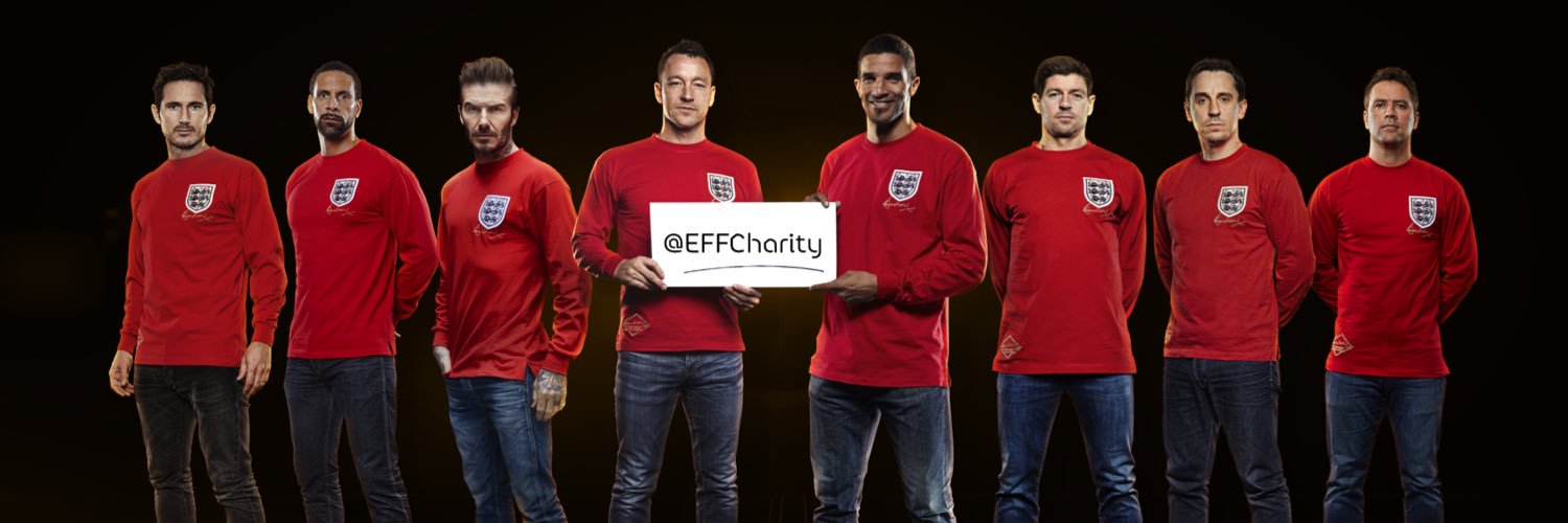 England Footballers banner