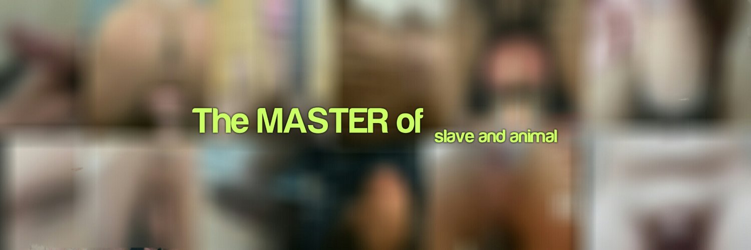 The Ｍaster oɟ sןɐʌǝs & ɐuıɯɐןs banner