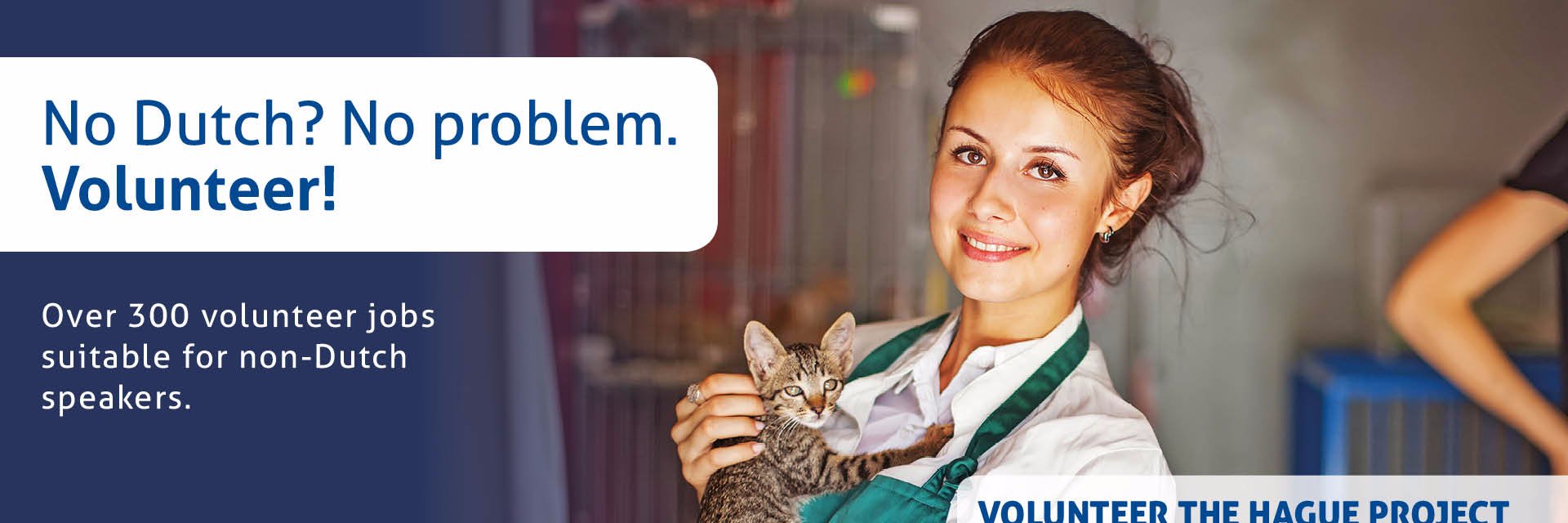Volunteer The Hague banner