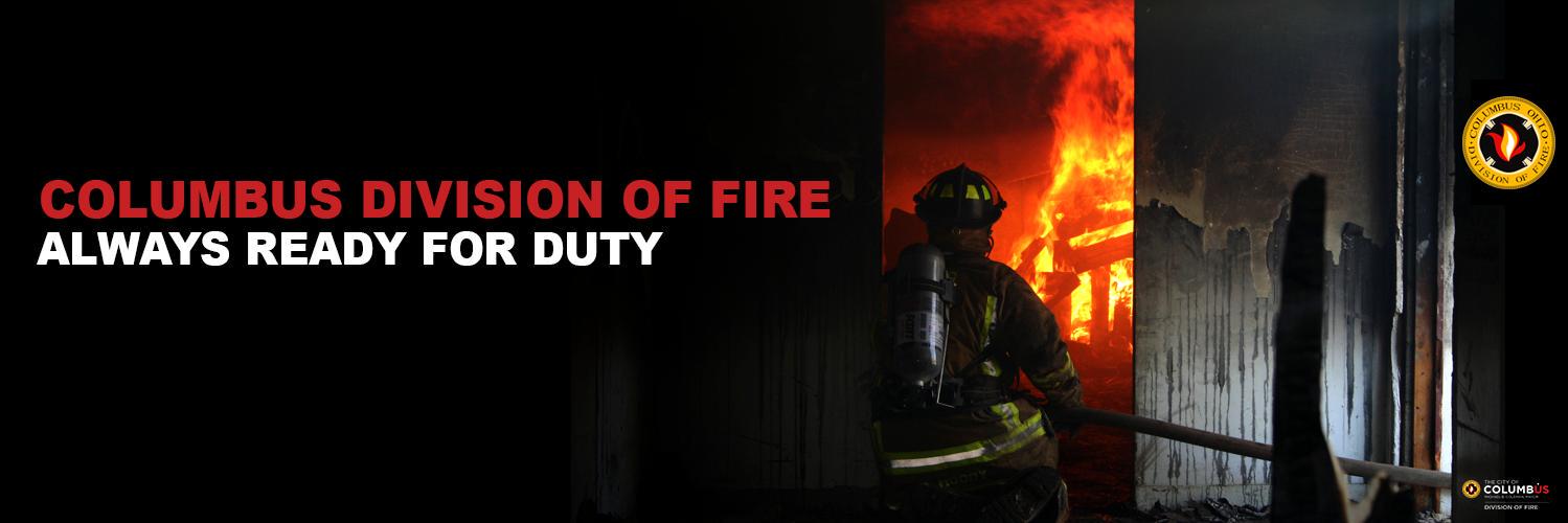 Columbus OH Fire banner