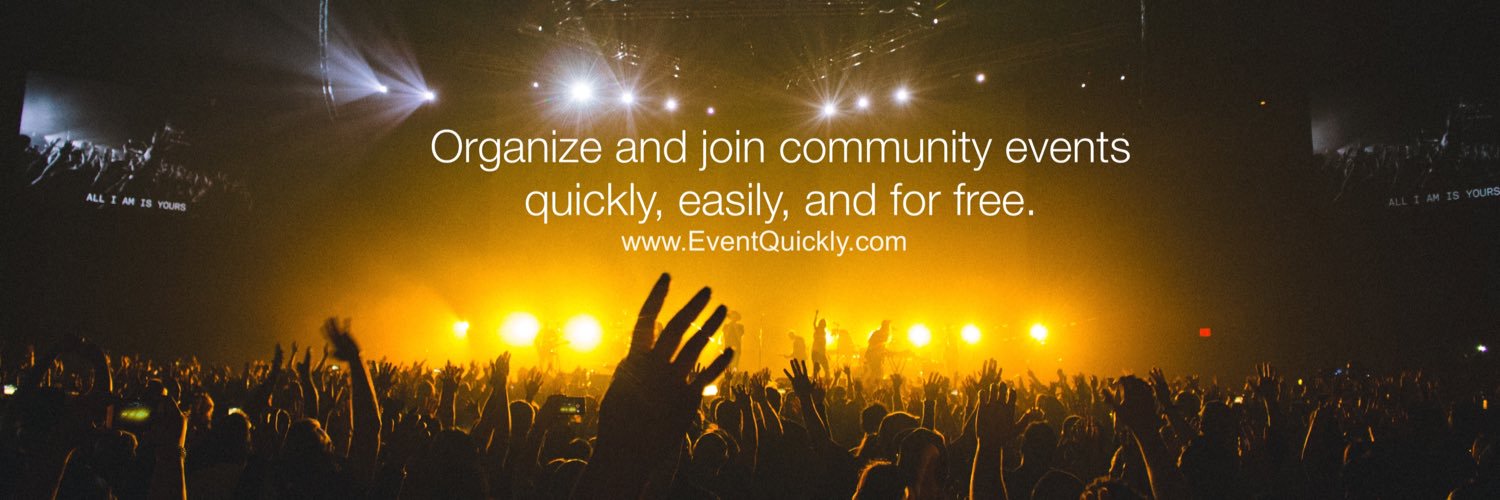 EventQuickly's profile banner image