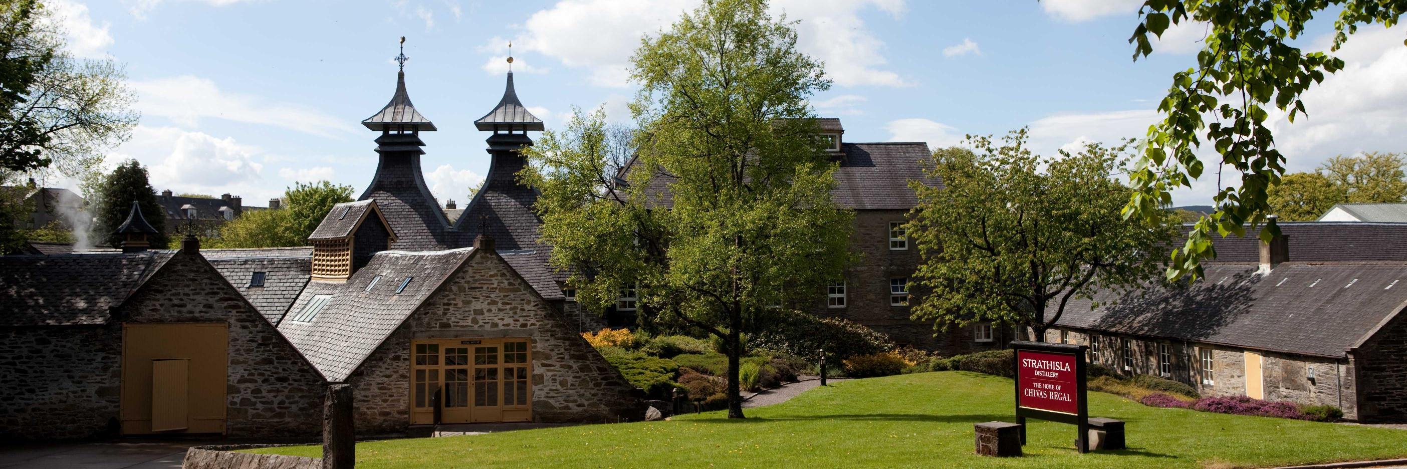 Strathisla Distillery Home of Chivas banner