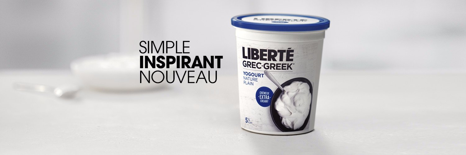 Liberté Yogourt banner