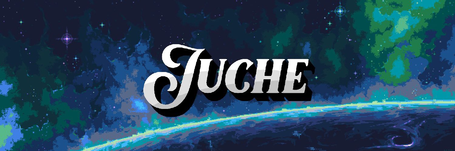 Juche banner