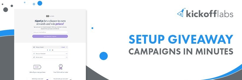 KickoffLabs banner