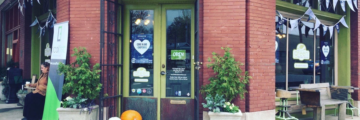 The Green Corner Store banner