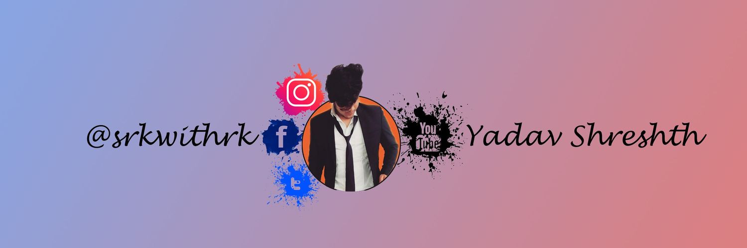 srkwithrk's profile banner image