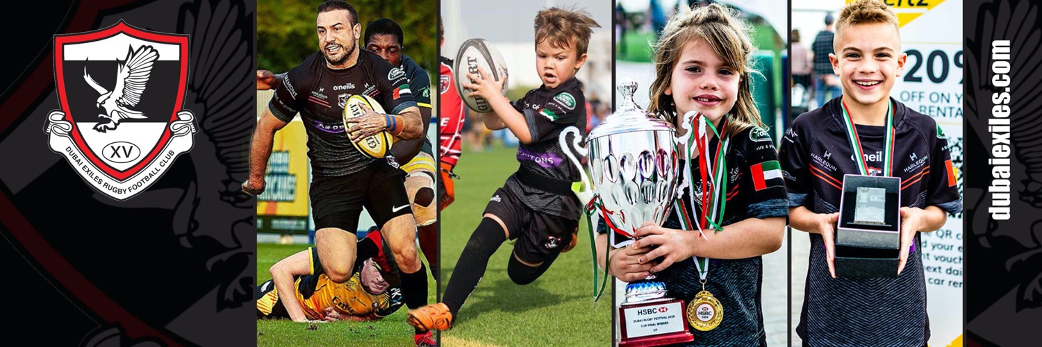 Dubai Exiles RFC banner
