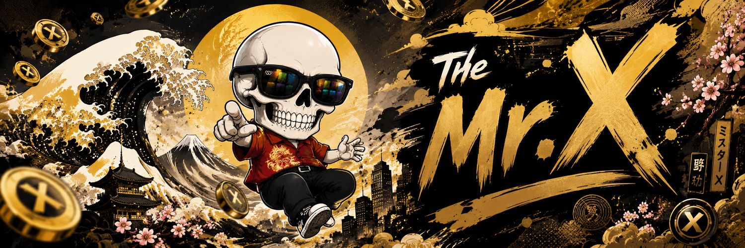 Mr. X banner