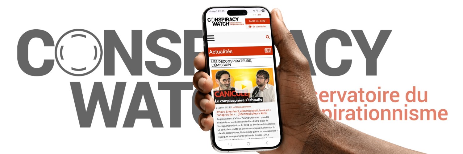 Conspiracy Watch banner