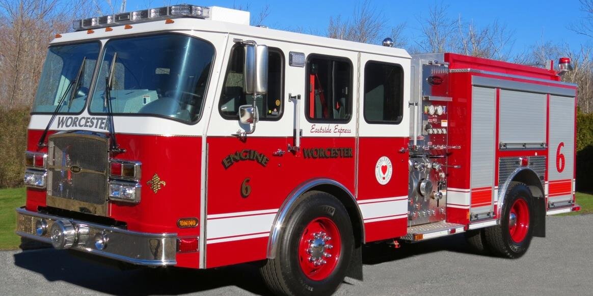Worcester Fire Dept. banner