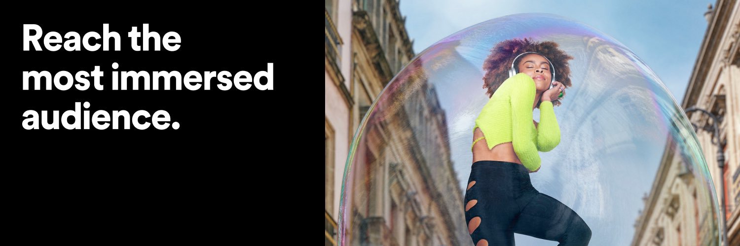 Spotify Advertising banner