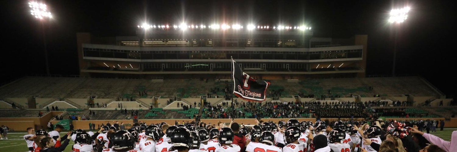 Trinity Trojan Football banner