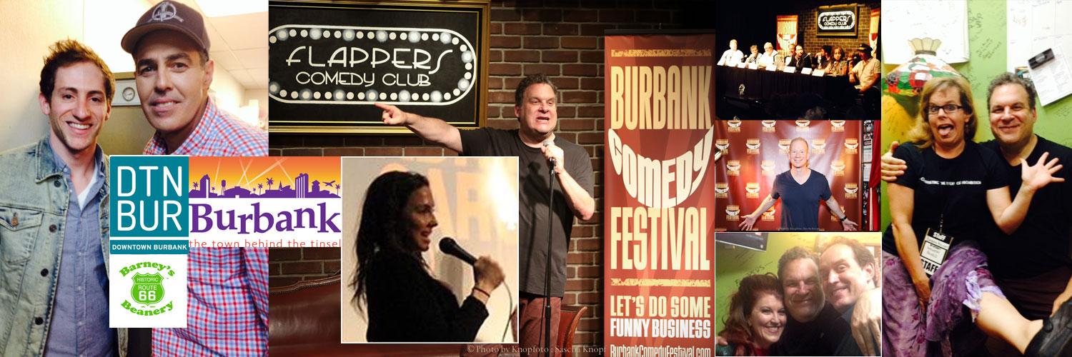 BurbankComedyFest banner