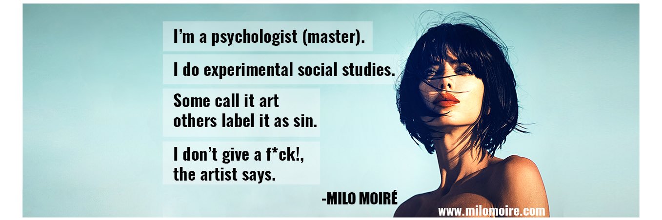 Milo Moiré banner