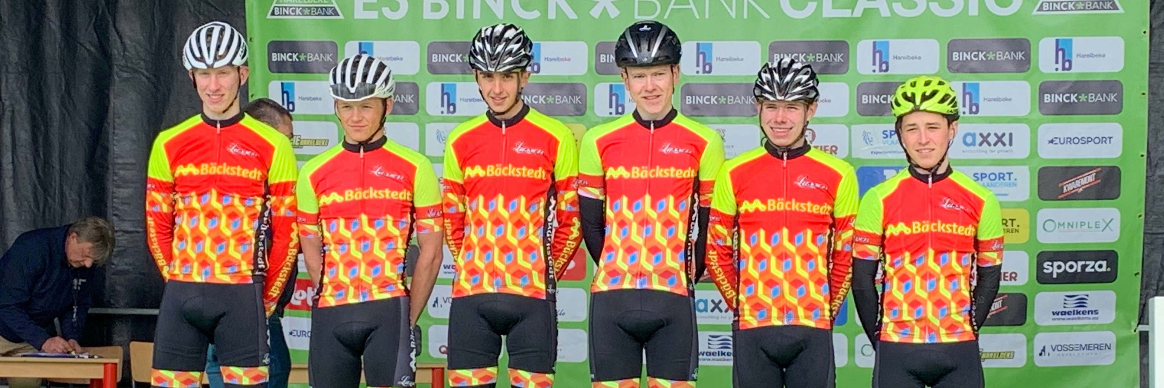 Team Backstedt banner