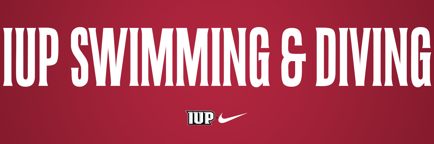 IUP Swimming & Diving banner