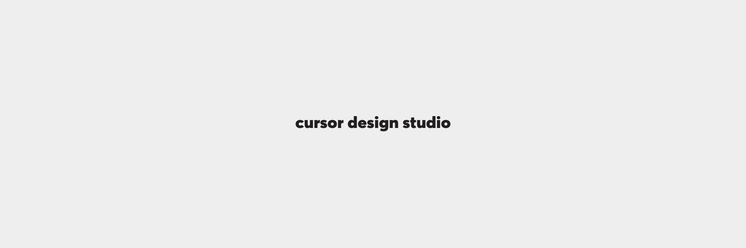 CursorDesign banner