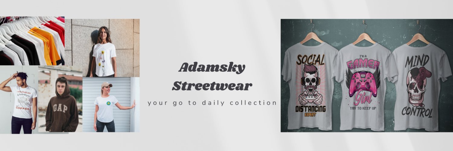 Adamskyshop banner