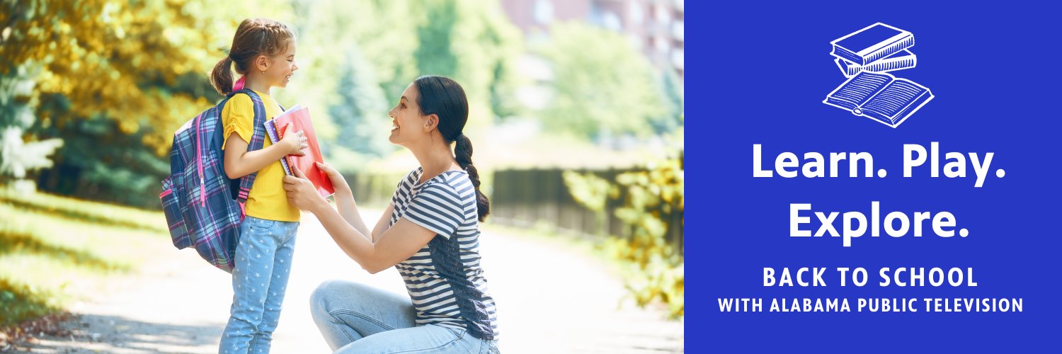 Alabama Public Television Education banner