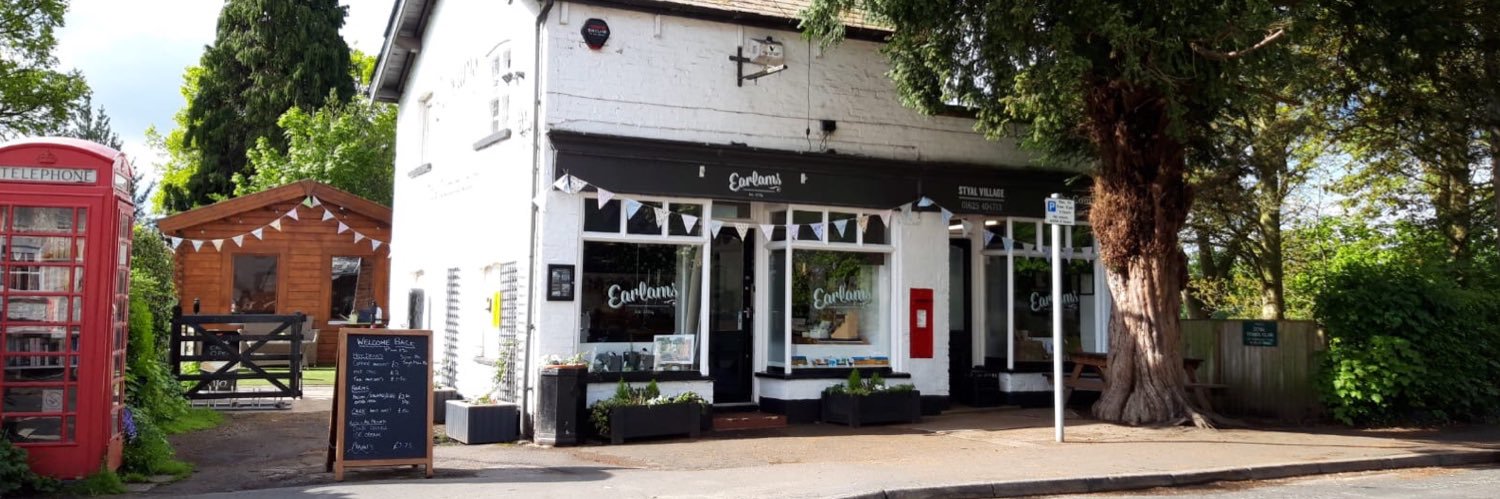 Earlams -Cafe, Store & Gallery 💙 banner