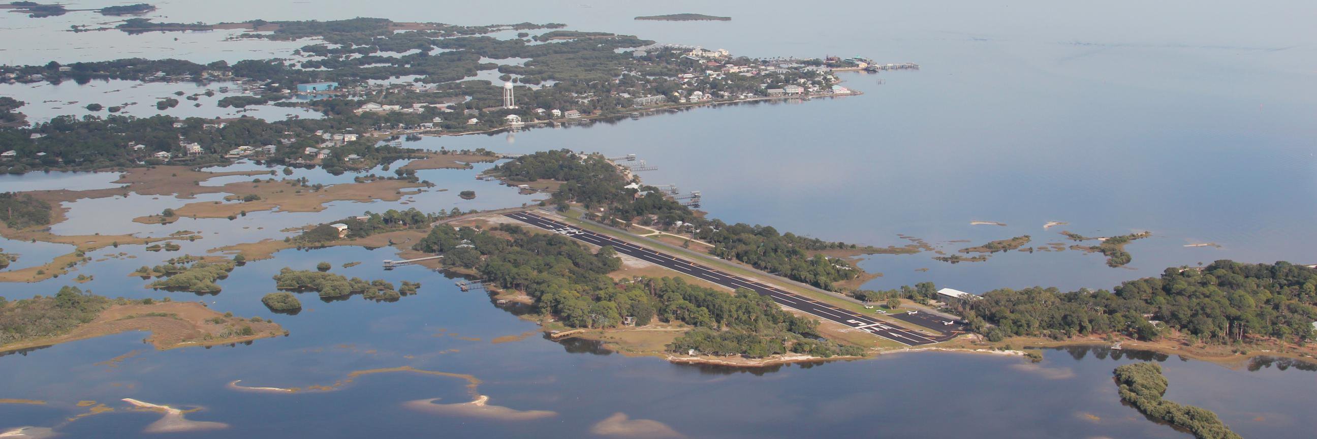 Cedar Key Airport banner