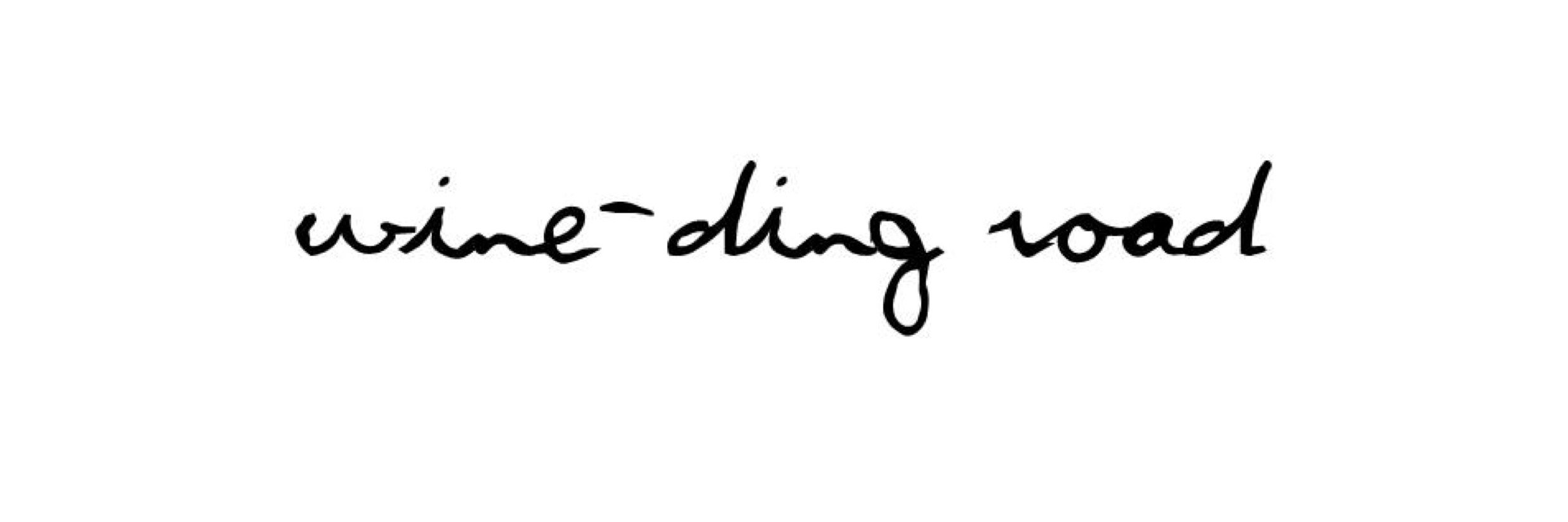 Wine-ding Road banner