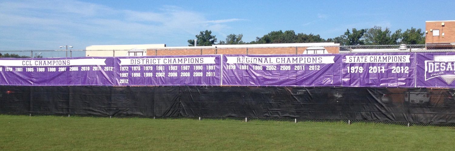 DeSales Baseball banner