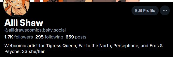 Alli Shaw is out banner