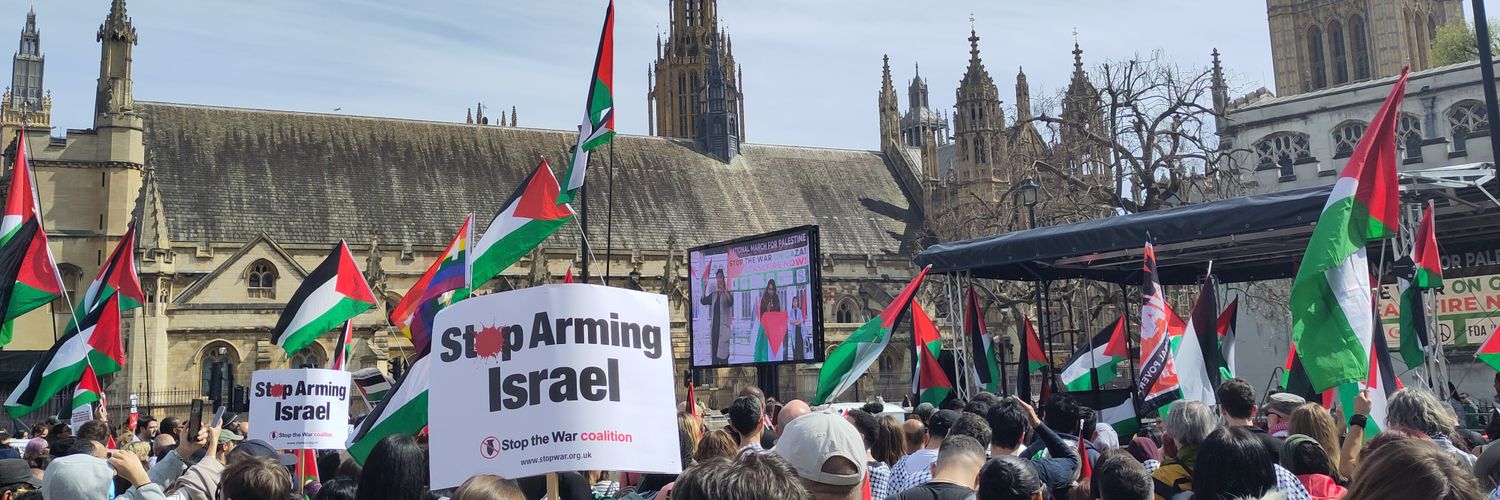 S Smith 🍉🍉🍉 🕊️ 🕯️🕊️ End the #GENOCIDE banner
