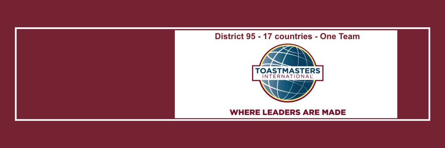 Toastmasters95's profile banner image