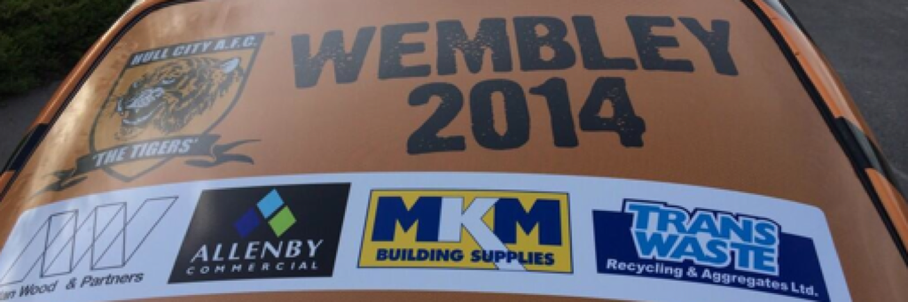 Hull Tiger Limo banner