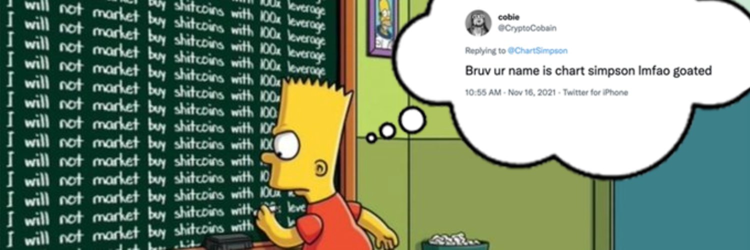 Chart Simpson's banner