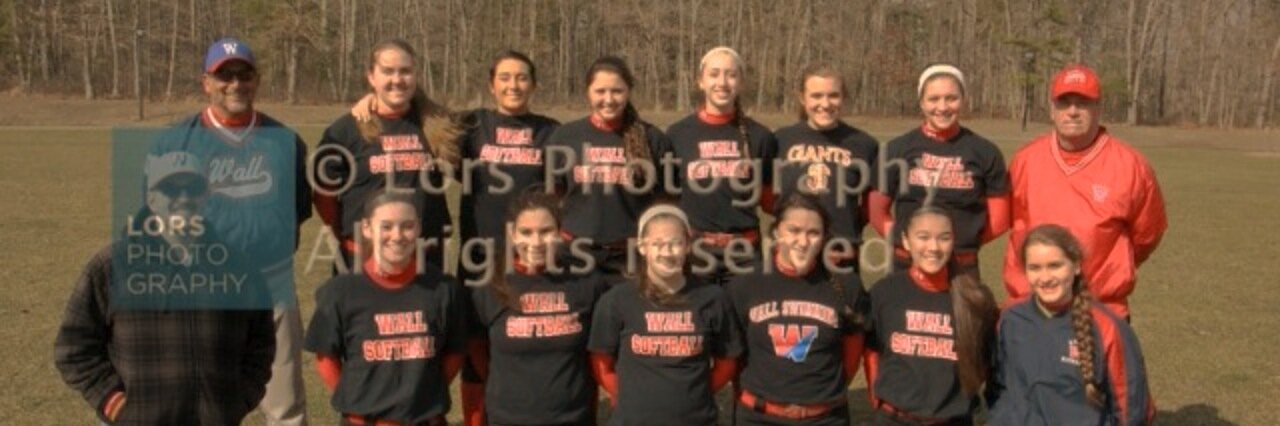 Wall Softball banner