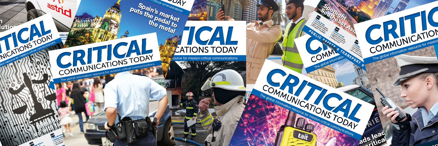 Critical Communications Today magazine banner