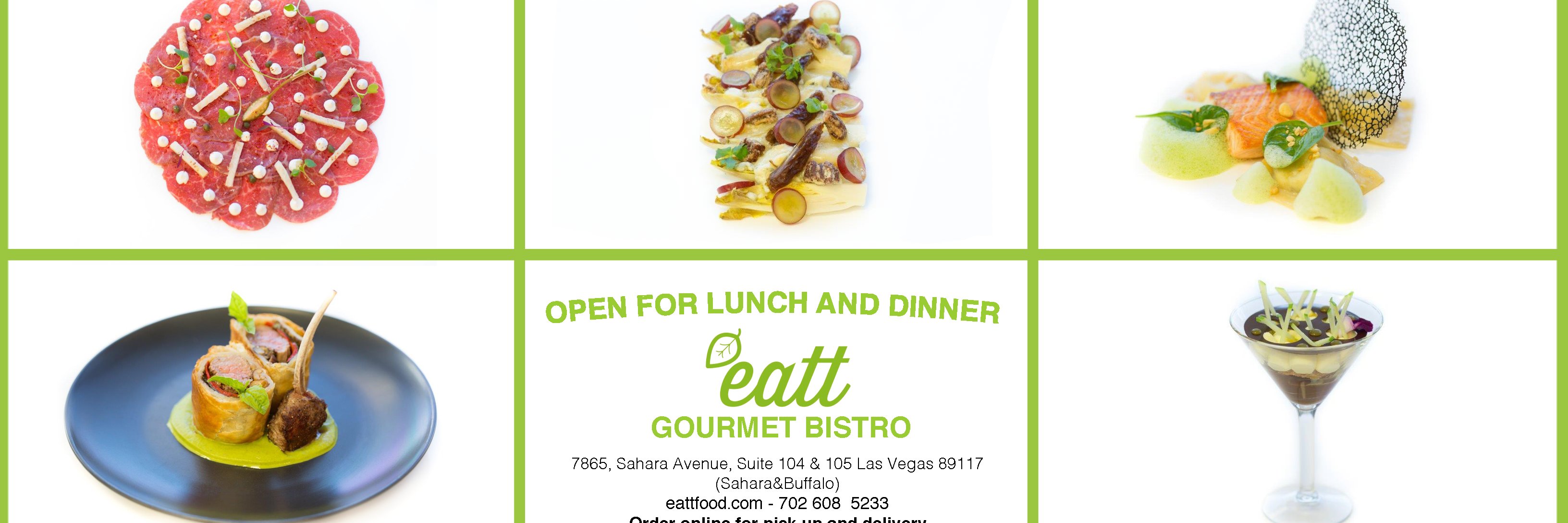 Eatt Gourmet Bistro banner