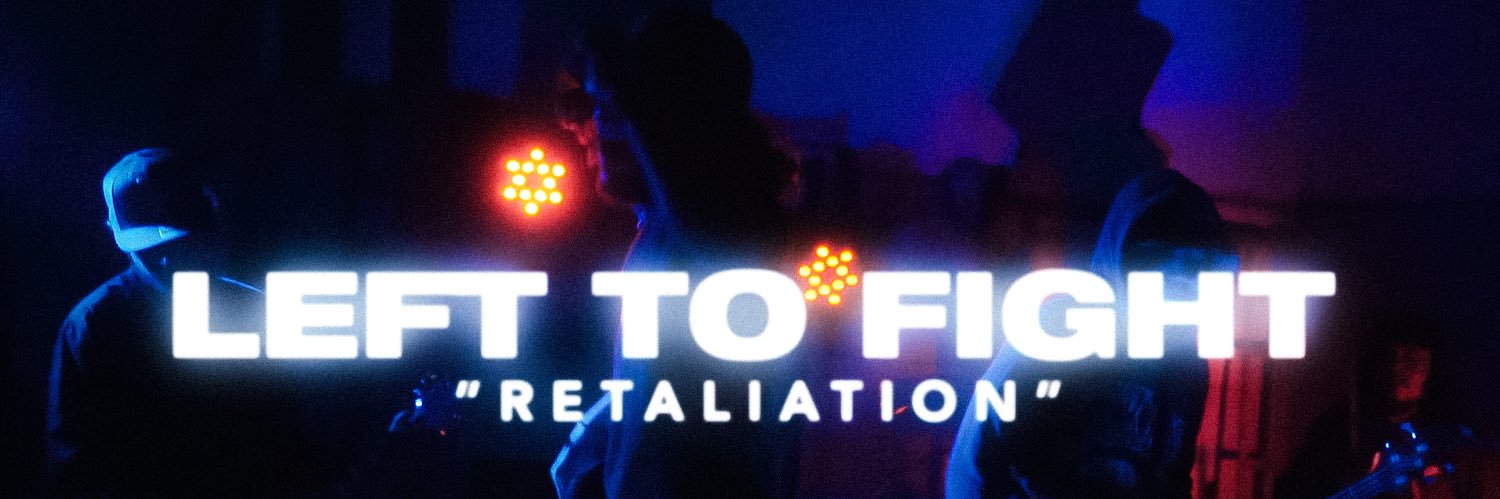 LEFT TO FIGHT banner